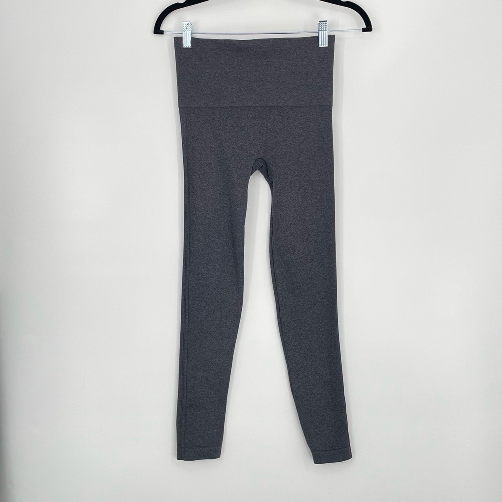 Spanx Women's Heather Gray Look at Me Now Seamless Pull On Leggings Size Medium - Picture 4 of 12